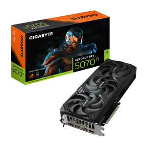 Graphics Card GIGABYTE NVIDIA GeForce RTX 5070 Ti 16 GB GDDR7 256 bit PCIE 5.0 16x Triple slot Fans…