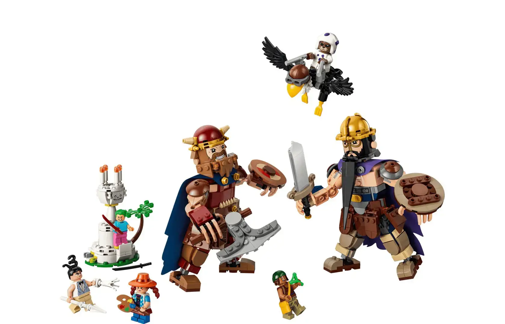 LEGO ONE PIECE 75644 Dorry vs Brogy - Giants of Little Garden