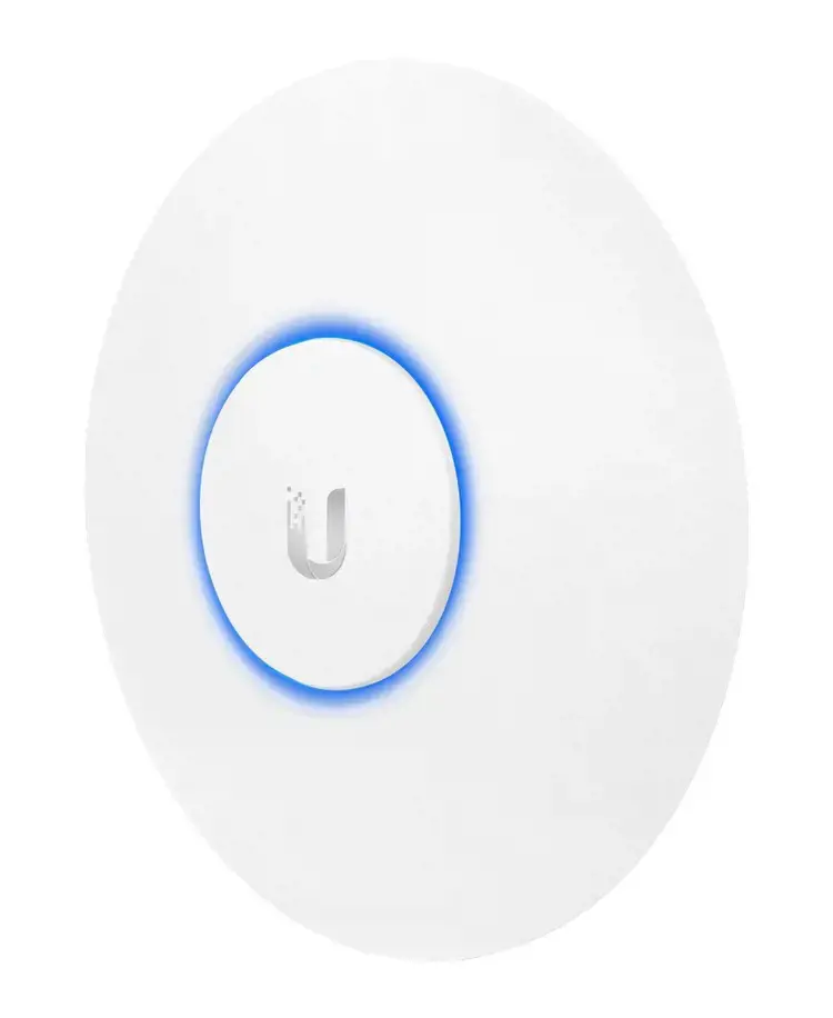 "Ubiquiti" prieigos taškas "UniFi AC PRO", 450 Mbps (2,4 GHz), 1300 Mbps (5 GHz), pasyvusis PoE, 48 V 0,5 A PoE adapteris, 802.3af/at, 2x10/100/1000 RJ45 prievadas, integruotas 3 dBi 3x3 MIMO (2,4 GHz ir 5 GHz), 250+ klientų vienu metu