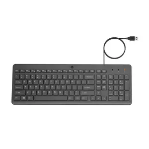 HP 150 laidinė klaviatūra, pilno dydžio (100 %), USB, mechaninė, QWERTY, juoda