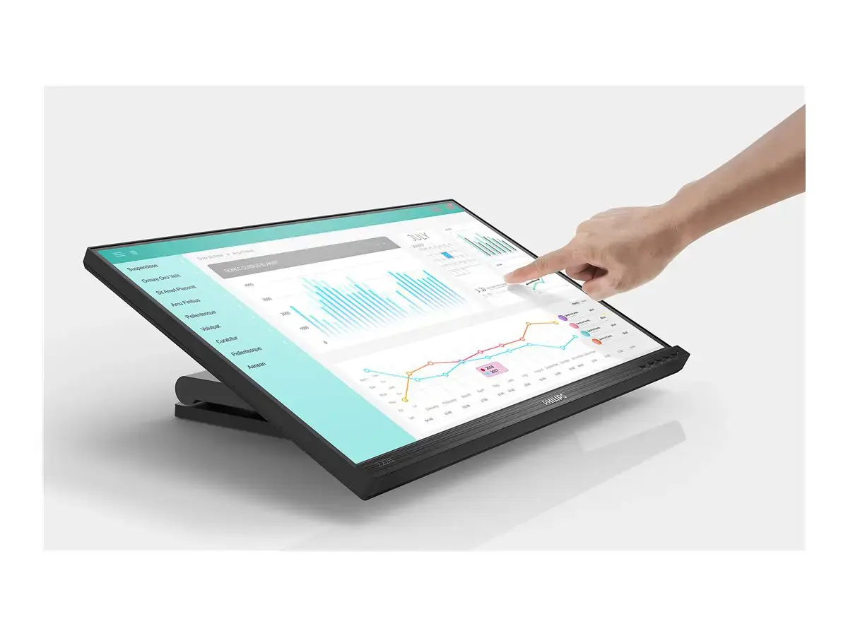 Monitorius Philips B Line 222B1TC/00, 54.6 cm (21.5"), 1920 x 1080 pixels, Full HD, LED, 4 ms, Black