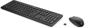 HP 235 Wireless Mouse Keyboard Combo - Black - US ENG