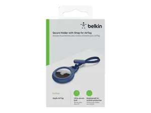 Belkin F8W974btBLU, Raktų ieškiklio dėklas, mėlynas, atsparus įbrėžimams, 1 vnt., AirTag