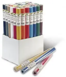 Gofruotas kartonas 50x70cm Folia baltas