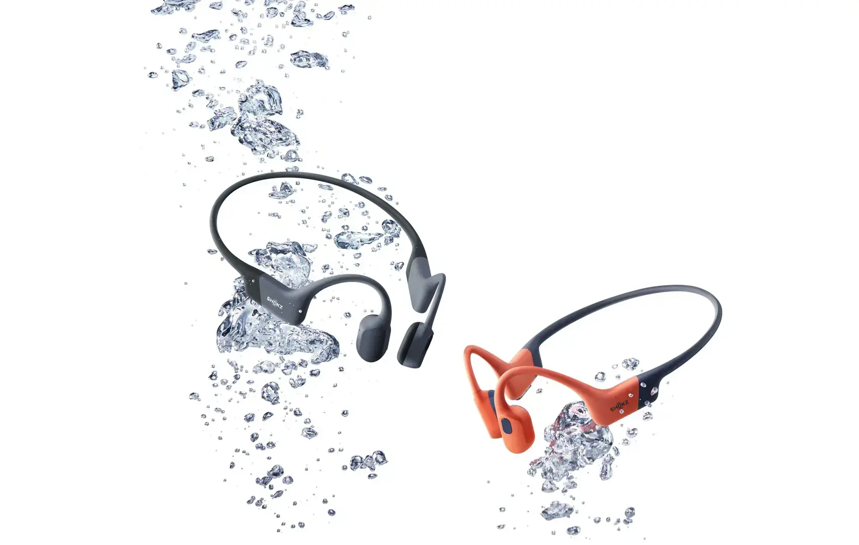 SHOKZ OpenSwim Pro Headset Wireless Open-ear Sports Bluetooth Grey