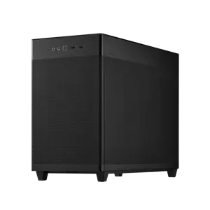 ASUS AP201 PRIME CASE TG, Mini Tower, PC, juoda, micro ATX, Mini-ITX, 17 cm, 33,8 cm