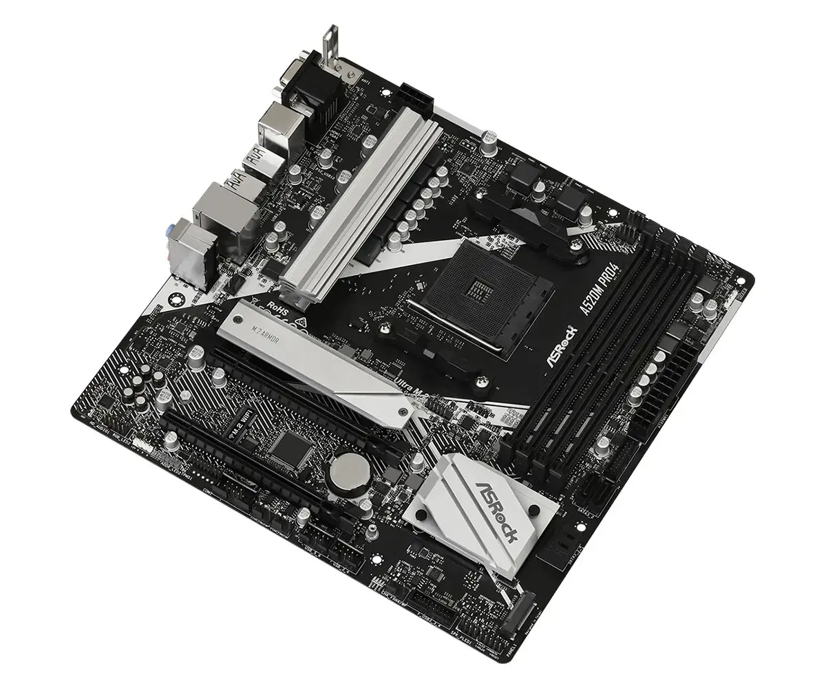 ASROCK A520M PRO4 AM4 2xDDR4 mATX MB