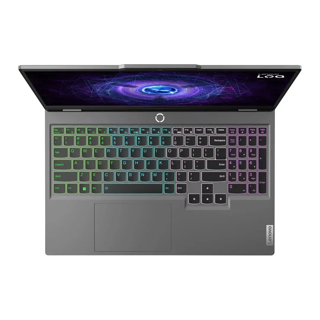 Lenovo LOQ 15IAX9 i5-12600HX 15.6" FHD IPS 300 nits 144Hz AG 16GB DDR5 4800 512GB SSD GeForce RTX 4050 6GB LAN 720p webcam 60Wh Win11 Luna Grey