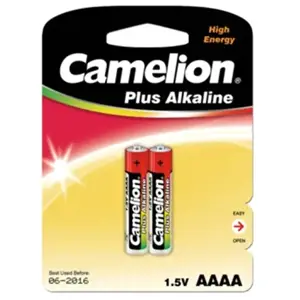 "Camelion Plus Alkaline AAAA 1,5 V (LR61), 2 pakuotės (žaislams, nuotolinio valdymo pultams ir pana…