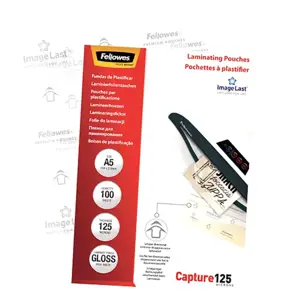 "Fellowes ImageLast" A3 125 mikronų laminavimo maišelis - 100 pakuočių, skaidrus, plastikinis, A3, 420 mm, 297 mm, 1 mm