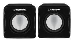 "Esperanza Leggiero EP111" garsiakalbių sistema (2.0; juodos spalvos)