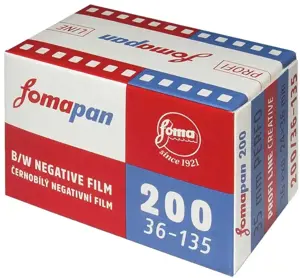 Fomapan 200 135-36 packed in "RETRO PAN-Box"