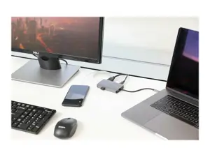 Targus DOCK419, laidinis, USB 3.2 Gen 1 (3.1 Gen 1), C tipo, 100 W, 10,100,1000 Mbps, 10BASE-T, 100BASE-TX, 1000BASE-T, IEEE 802.3, IEEE 802.3ab, IEEE 802.3u