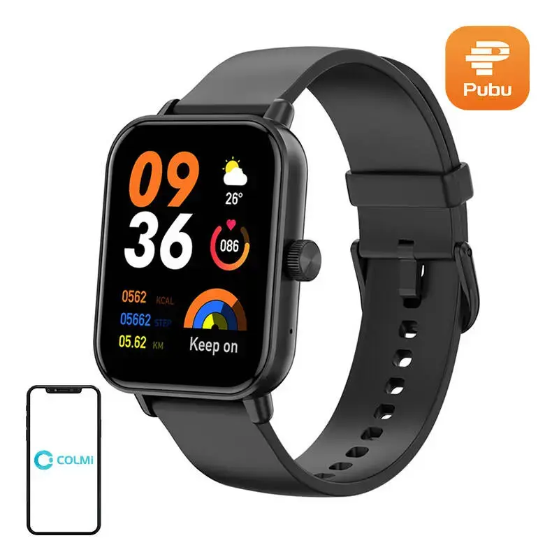 Colmi P81 Smartwatch (Black)