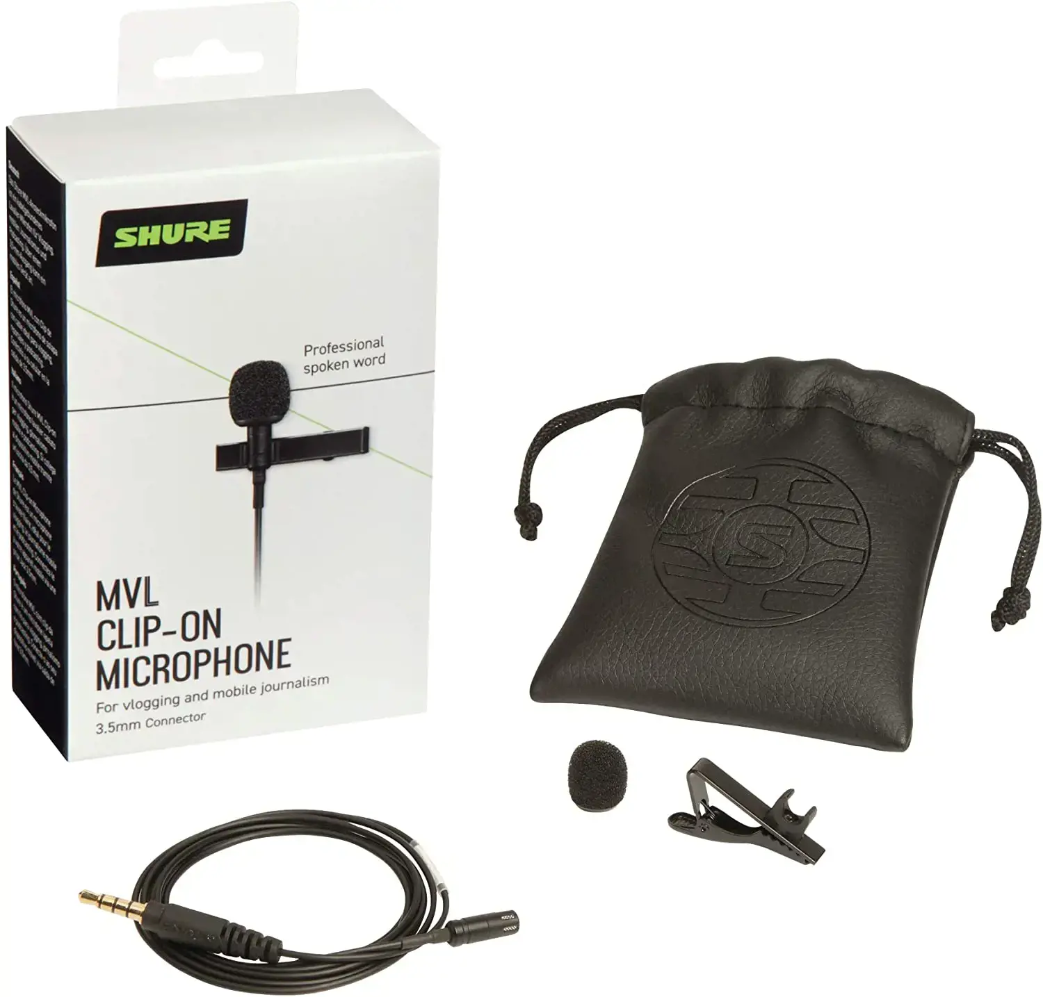 Shure MVL Lavalier Microphone for Smartphone or Tablet