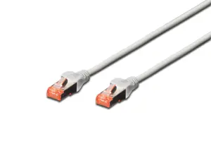 DIGITUS Patch cable SFTP/PIMF CAT6 10m AWG 27/7 2xRJ45 grey