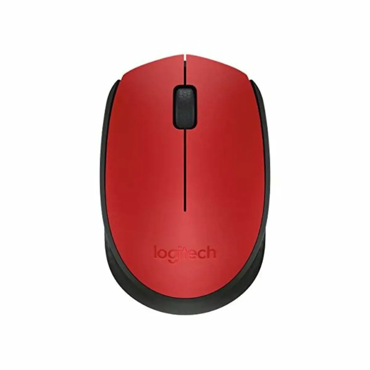 LOGITECH M171 belaidė pelė RED