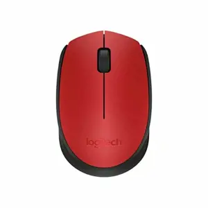 LOGITECH M171 belaidė pelė RED