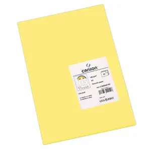 Kortelės "Iris Lemon" 29,7 x 42 cm geltonos spalvos 185 g (50 vnt.)