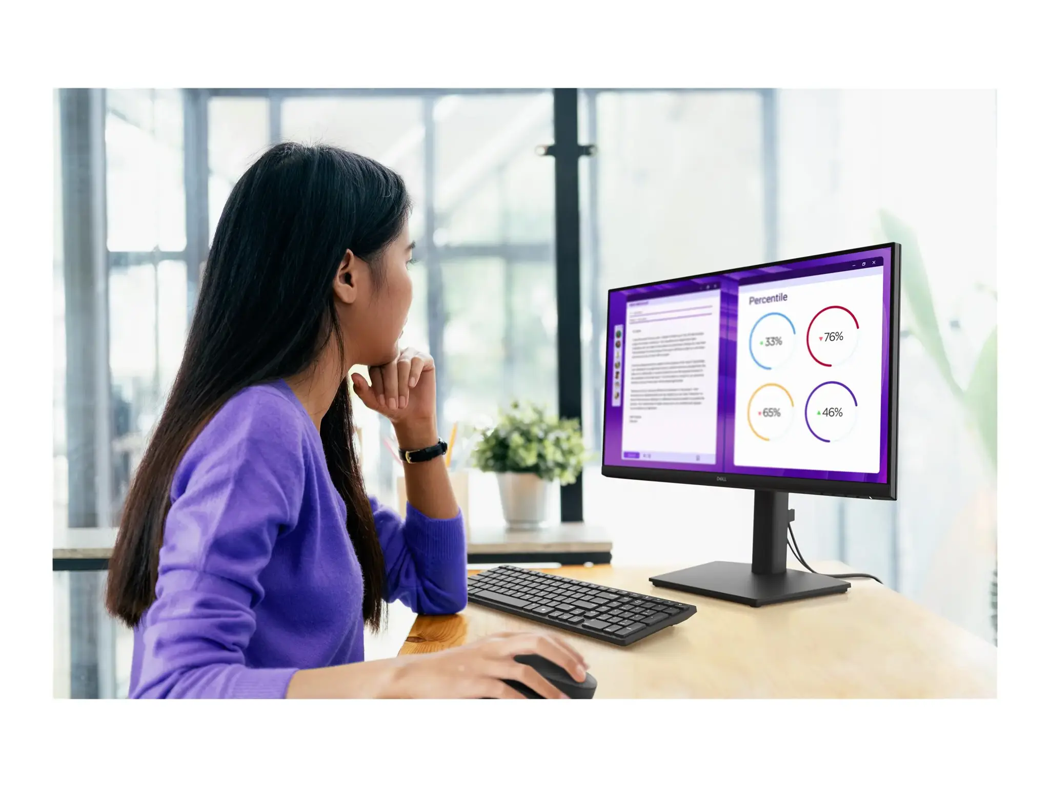 Dell Pro 24 Adjustable Stand Monitor - E2425HSM, 60.47cm (23.8")