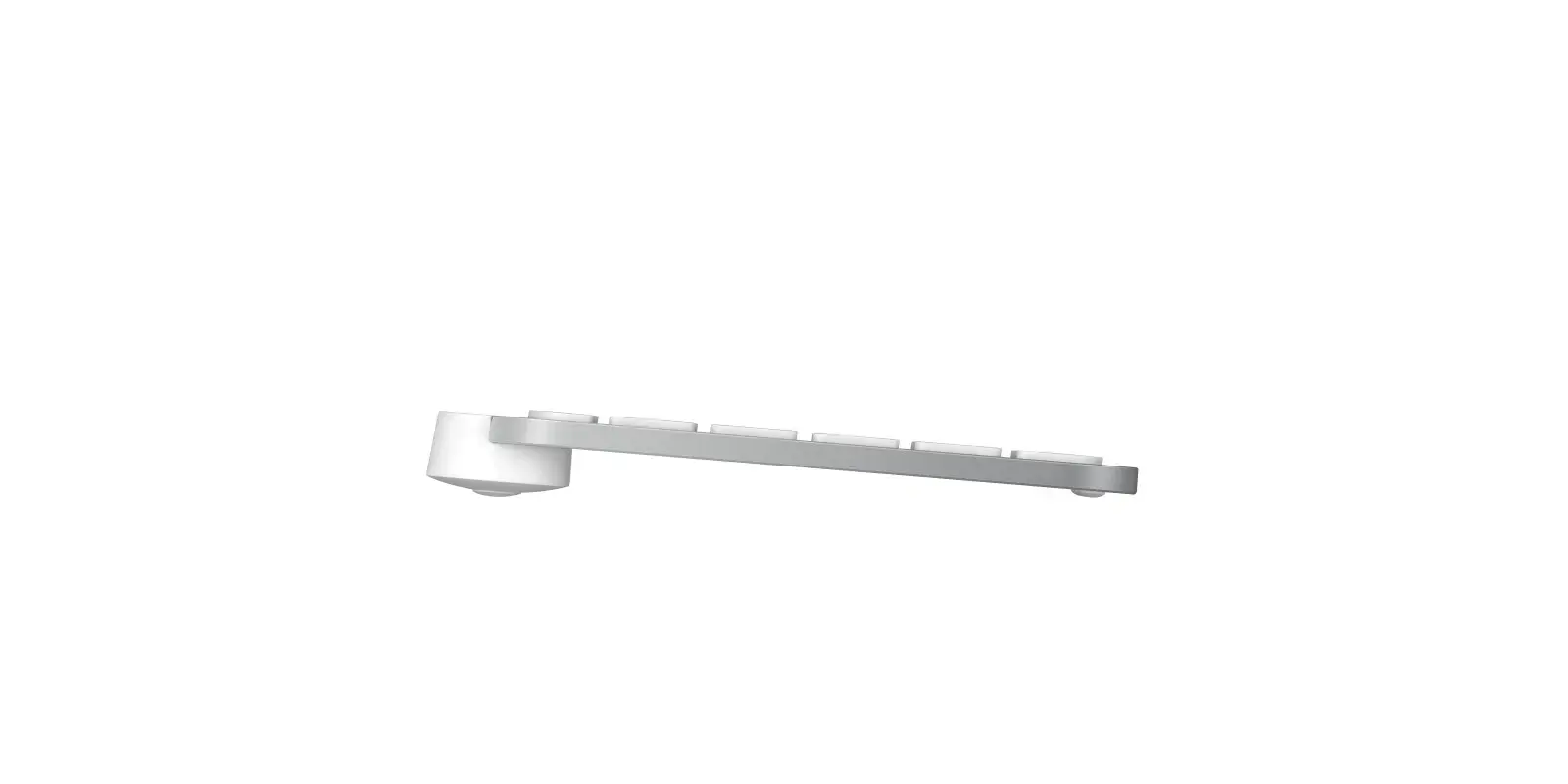 "Logitech MX Keys S", pilno dydžio (100 %), RF belaidis + "Bluetooth", žirklinis klavišų jungiklis, QWERTY, LED, aliuminis, baltas