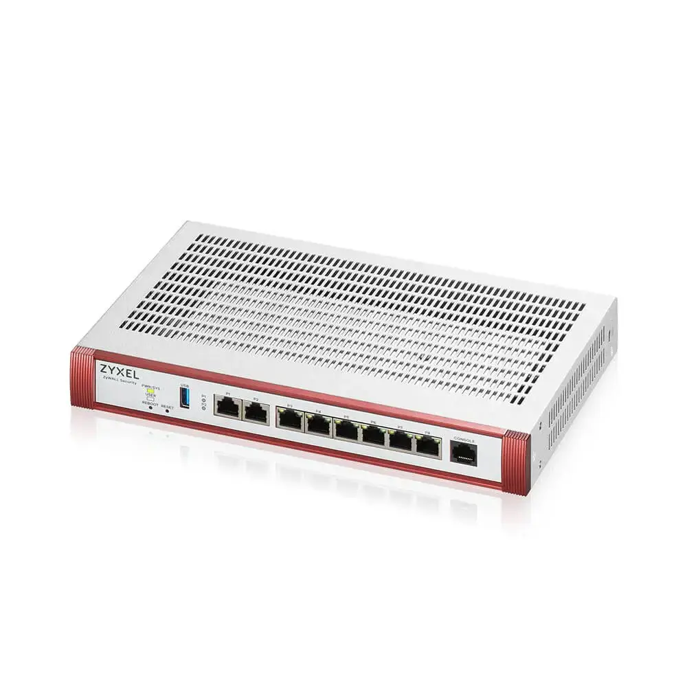 Zyxel USG FLEX 200H, 5000 Mbit/s, 1200 Mbit/s, 2000 Mbit/s, 58,75 BTU/h, IKEv2, IPSec, SSL, laidinis
