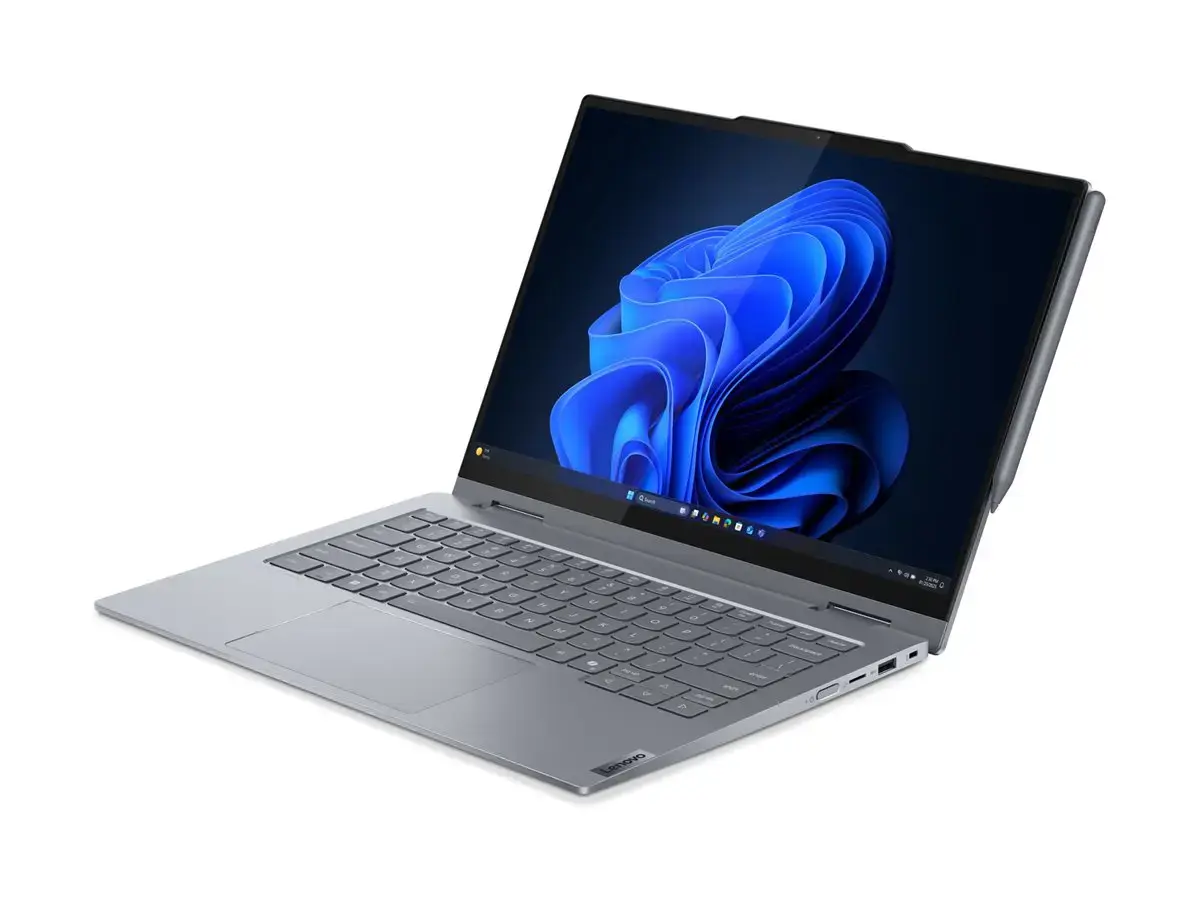 Nešiojamas kompiuteris Lenovo ThinkBook 14 2-in-1 G5 IAU, Intel Core Ultra 5 225U (Max. 4.80 GHz, 12M, 12C), 512 GB, 14 Coliai, Windows 11 Pro