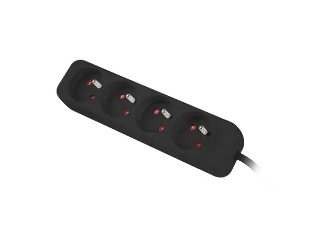 LANBERG maitinimo juosta 1 m 4 lizdai UPS sistemai