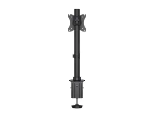 Multibrackets M Deskmount Basic Single, 10 kg, 38.1 cm (15"), 68.6 cm (27"), 100 x 100 mm, Height adjustment, Black