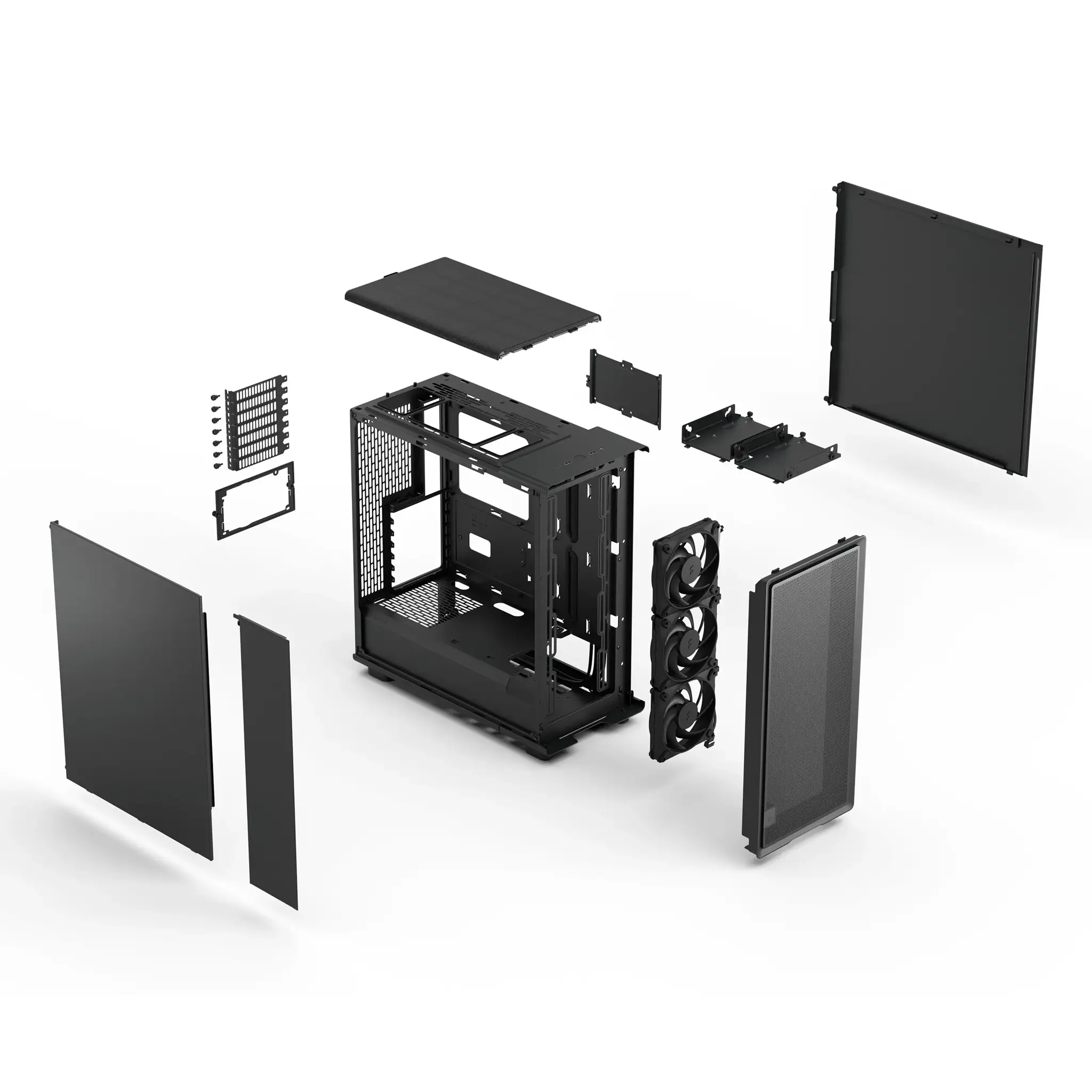 Fractal Design Case | Epoch | Black Solid | ATX | Power supply included No