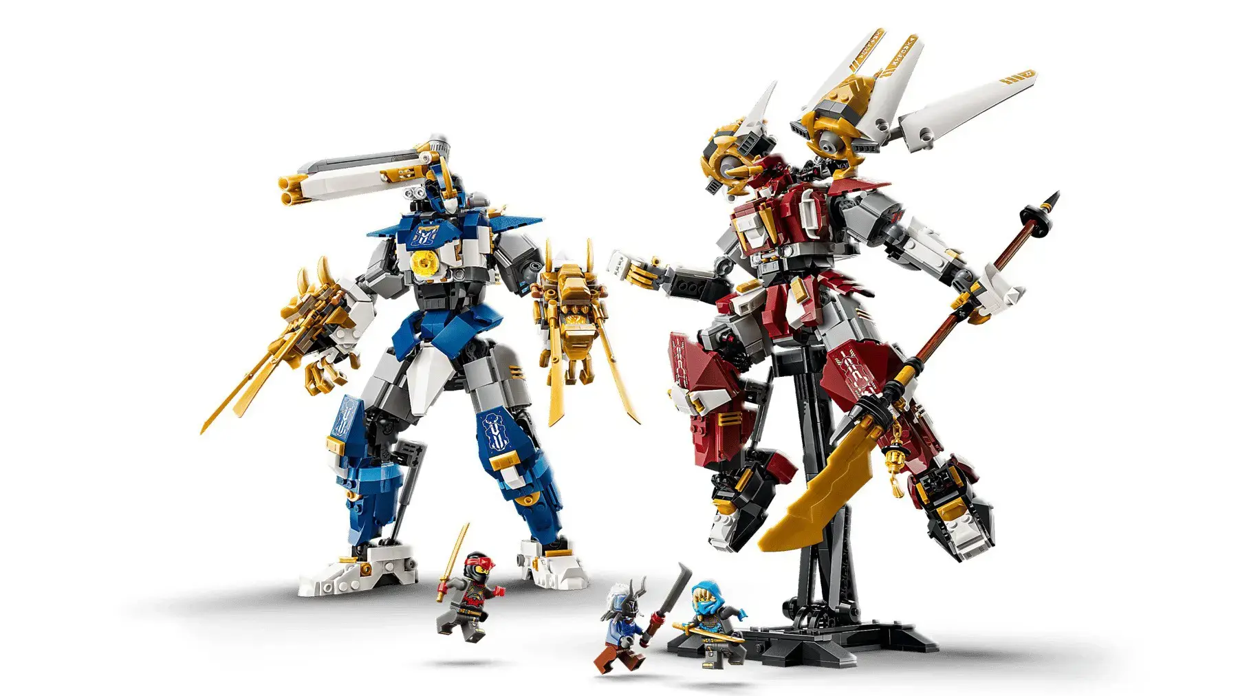 LEGO NINJAGO 71870 The Twin Titan Mechs