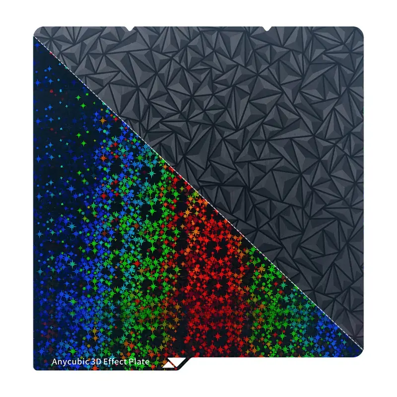 3D-effect plate (octagon + diamond) for the Kobra S1/S1 Combo