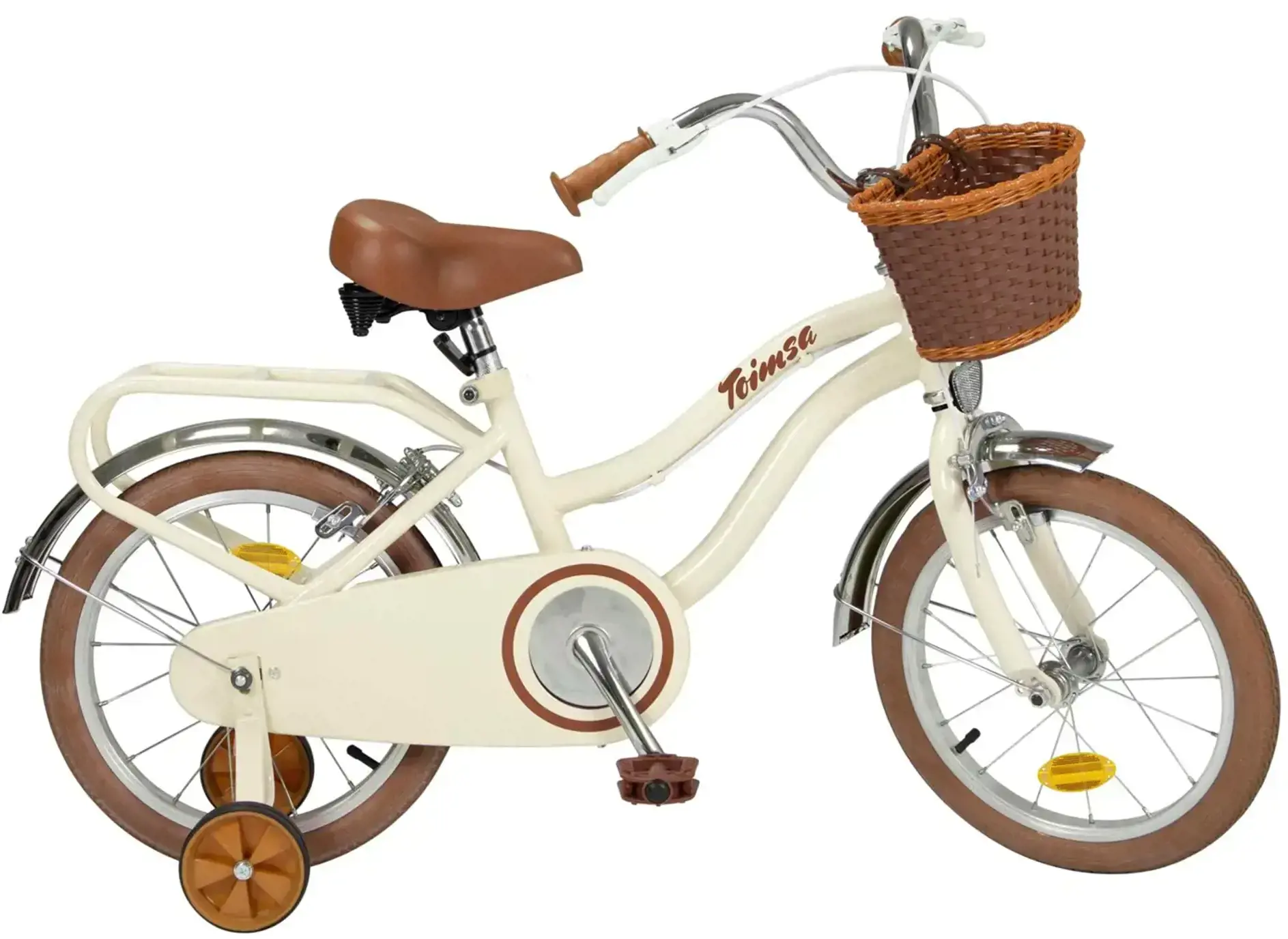 Vaikiškas dviratis 16 colių Vintage Beige TOIMSA 16231