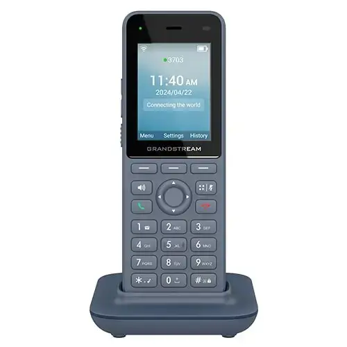 Grandstream Networks WP8256 IP phone Anthracite 3 lines LCD Wi-Fi