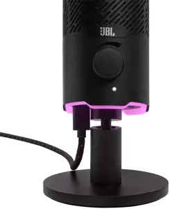 JBL mikrofonas "Quantum Stream", juodas