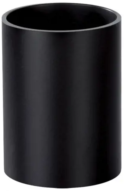 Pieštukinė Forpus, apvali, juoda, tuščia