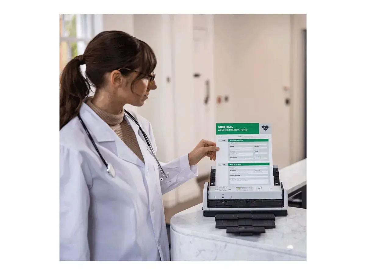 BROTHER ADS-1800W PORTABLE DOCUMENT SCANNER, A4, DUPLEX, USB/USB-C, WIFI, 30PPM