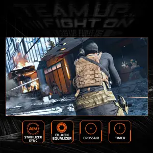 Gigabyte GS27QA 27’ 2560 x 1440 px Quad HD LCD monitor black