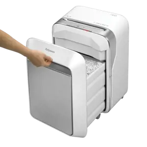 "Fellowes Powershred LX21", smulkinimas mikrokarpelėmis, 2 x 12 mm, 23 l, jutiklinis, 4 ratukai, 15 lapų