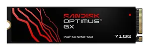 SSD SANDISK  500 GB M.2 PCI Express 4.0 NVMe Yes Write speed 5800 MB/s Read speed 6800 MB/s MTBF 17…