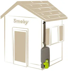 SMOBY lovelis su čiaupu ir laistytuvu