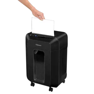 "Fellowes Automax 80M", smulkinimas dalelėmis, 22 cm, 4 x 12 mm, 17 L, 4 ratukai, 80 lapų