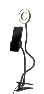 GEMBIRD LED-RING4-PH-01 Selfie žiedinė lemputė su telefono laikikliu