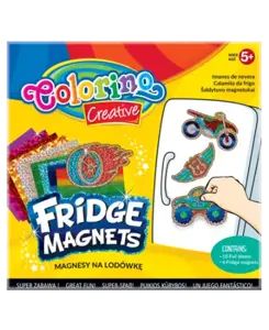 Šaldytuvo magnetukų rinkinys Colorino Creative Mix Nr.2