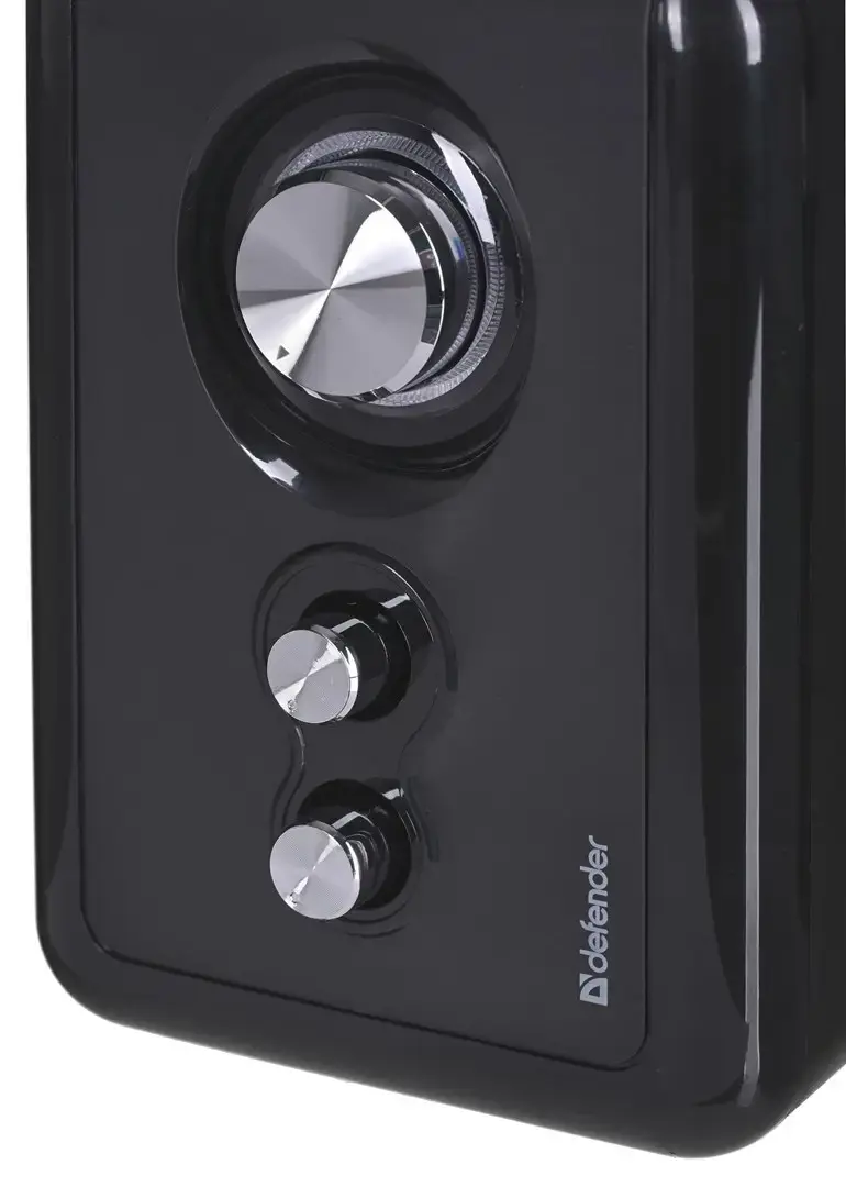 DEFENDER KOMPIUTERIO GARSIAKALBIAI V11 2.1 11W USB ŽEMŲ DAŽNIŲ IR ŽEMŲ DAŽNIŲ VALDYMAS 65111