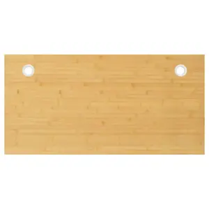 Rašomojo stalo stalviršis, 110x55x2,5cm, bambukas