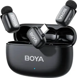 Boya wireless microphone mini 2-02 USB-C, black