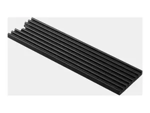 "AXAGON CLR-M2L3" pasyvusis - M.2 SSD, 80 mm SSD, ALU korpusas, silikoninės šiluminės pagalvėlės, aukštis 3 mm