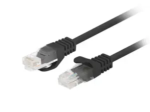 Patchcord cat.6 UTP 0.5m 10-pack fluke passed black