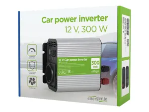 GEMBIRD EG-PWC300-01 12 V automobilinis elektros energijos keitiklis 300 W